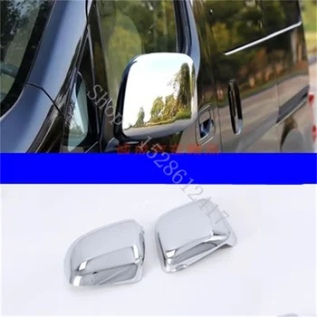 Auto Piederumi ABS Chrome Atpakaļskata Spoguļa Apdare /Atpakaļskata Spoguļa Vāciņš Melns, Priekš Nissan NV200 2010-2021 Auto Stils